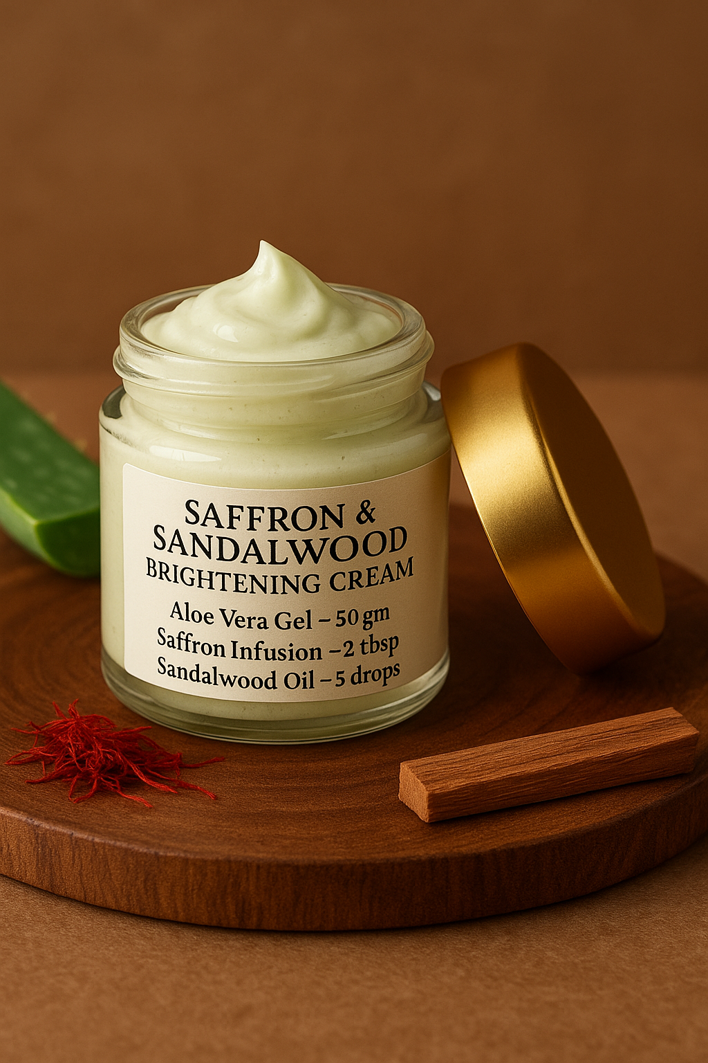 Day 2 – Saffron & Sandalwood Brightening Cream